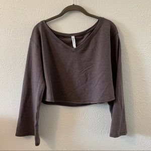 LULULEMON Cropped Shirt